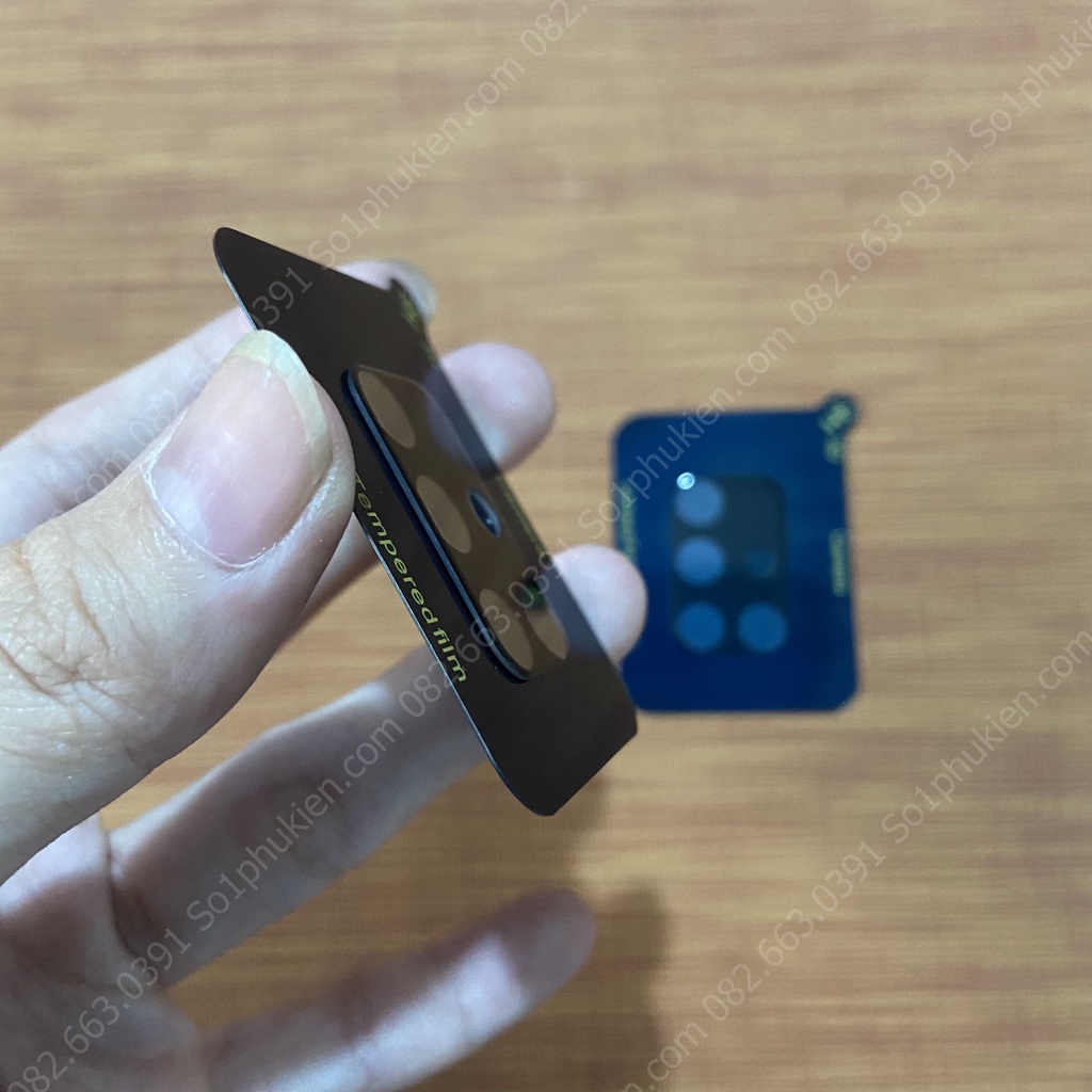 Kính cường lực camera đế đen Samsung Galaxy M51 giúp bảo vệ cam chụp hình đẹp