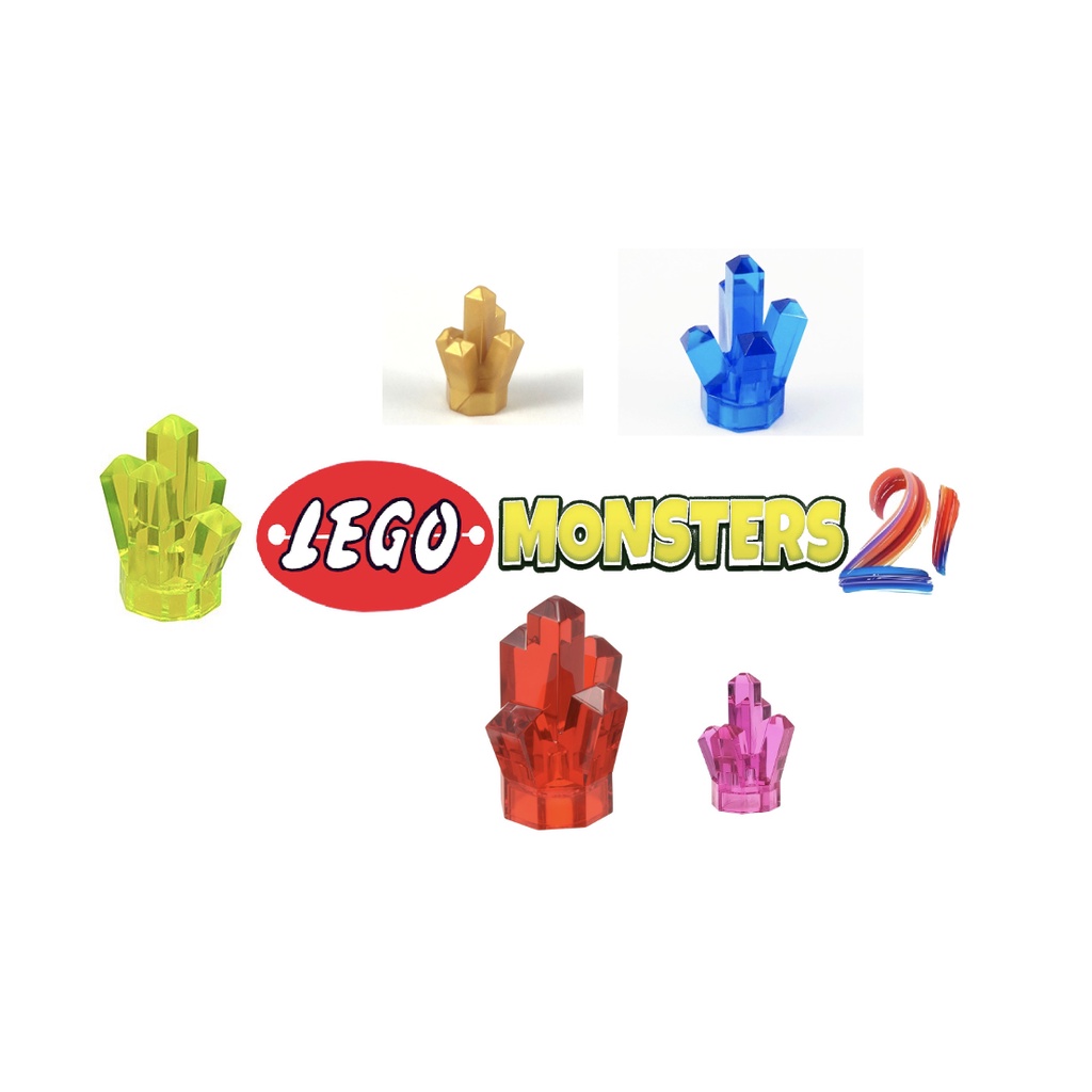 -Lego chính hãng- phụ kiện trang trí đá pha lê - ID 30385/28623