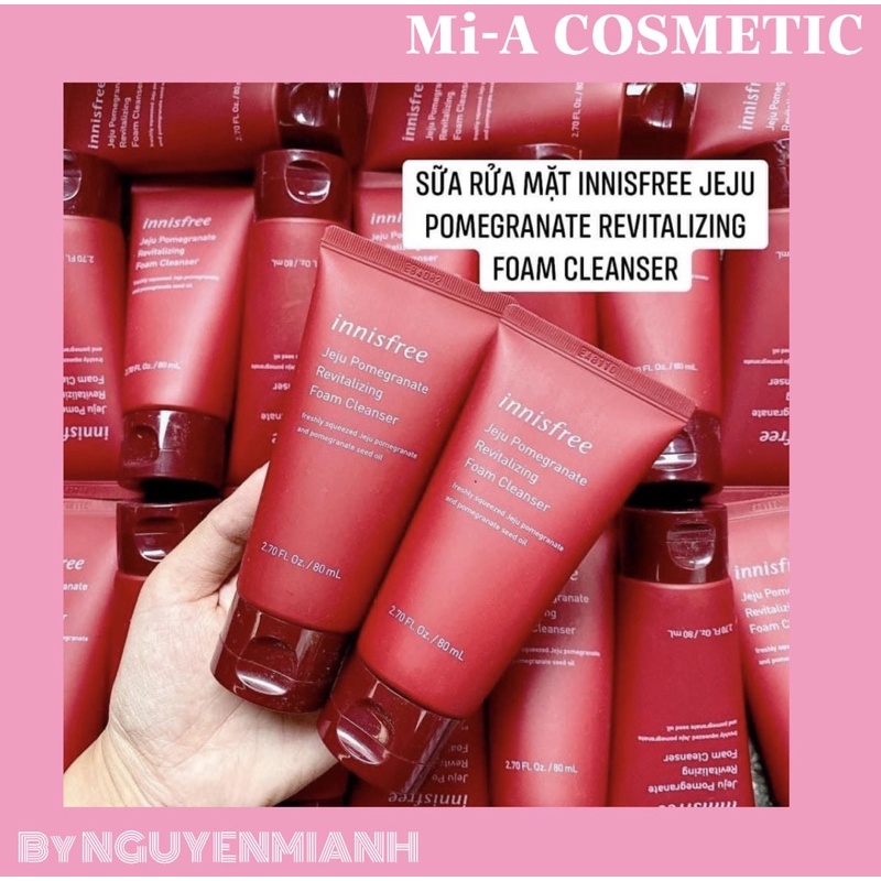 SỬA RỬA MẶT LỰU ĐỎ INNISFREE
