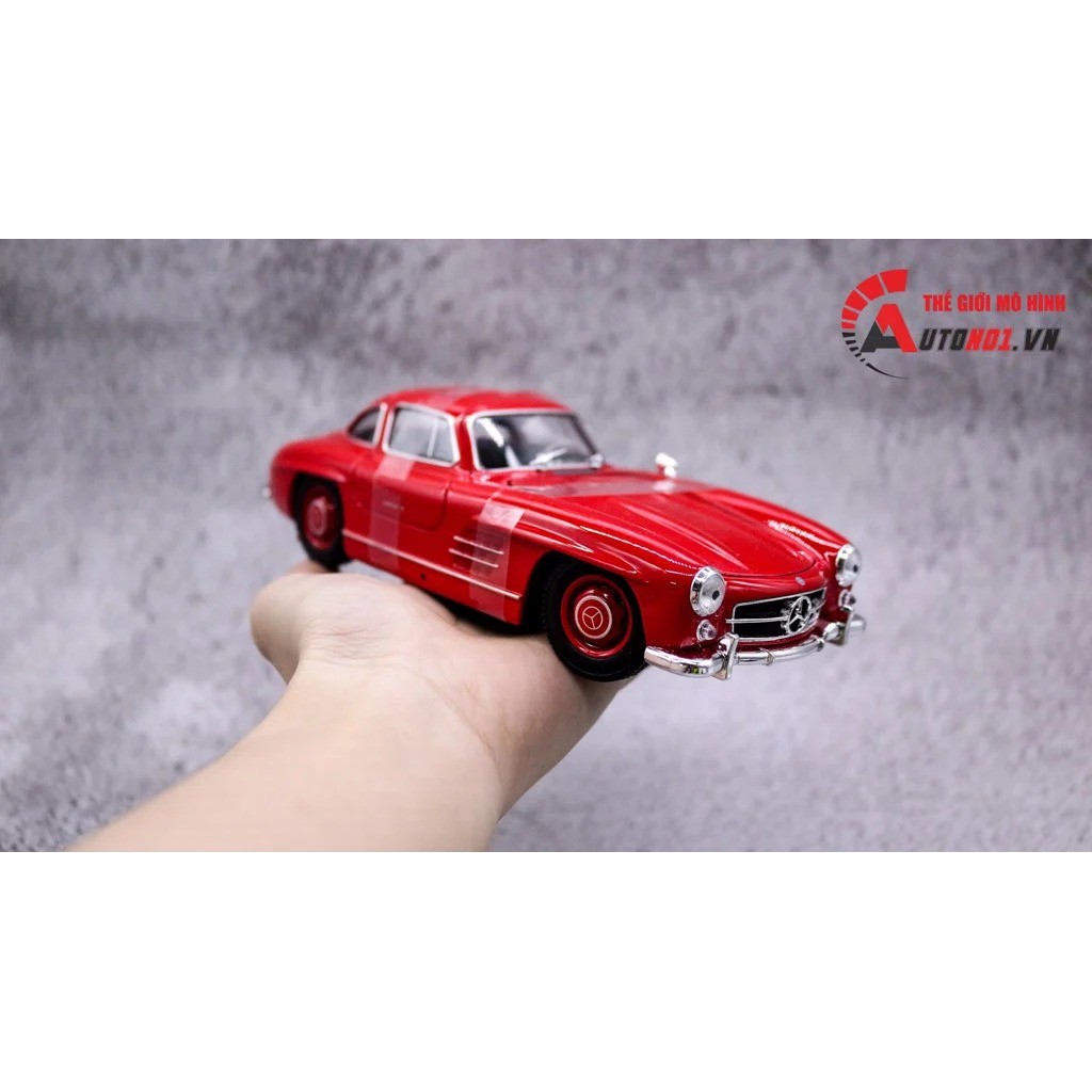 MÔ HÌNH MERCEDES BENZ 300 SL 1954 RED 1:24 WELLY 7021