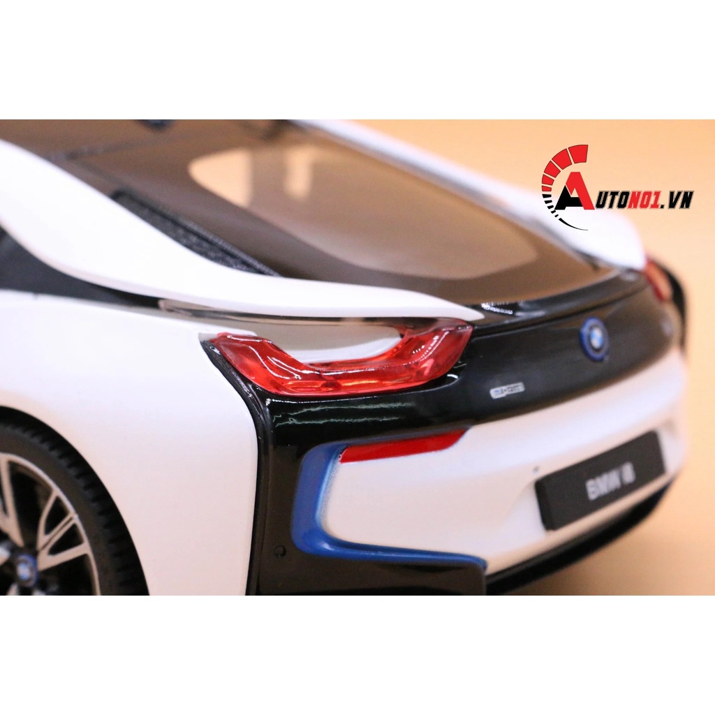 MÔ HÌNH XE ĐIỀU KHIỂN Ô TÔ BMW I8 WHITE 1:14 RASTAR 6322