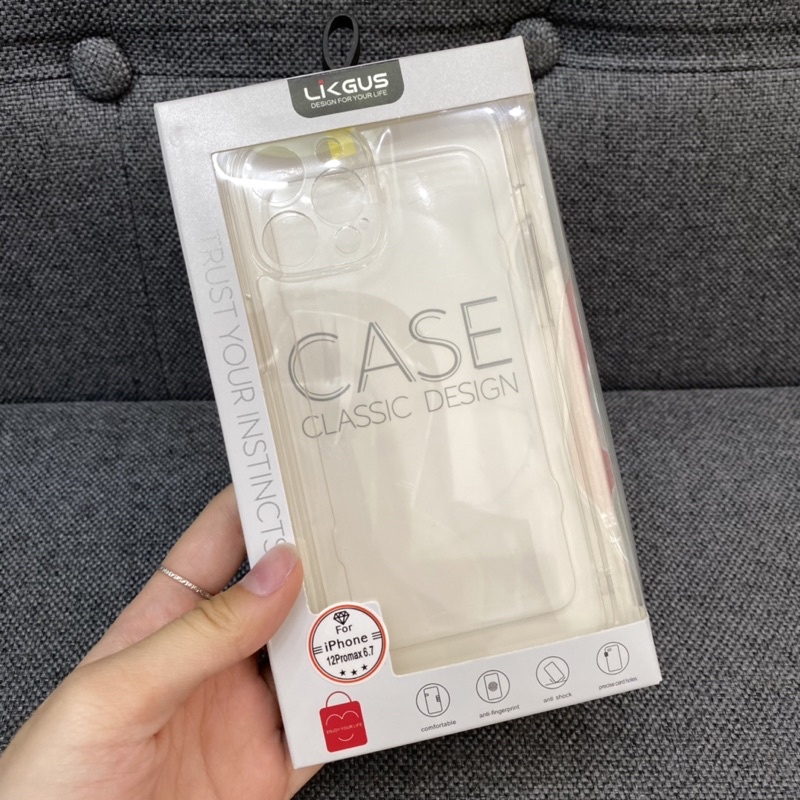 Ốp trong Likgus không ố vàng chính hãng cho các đời iphone