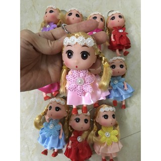 Móc khóa búp bê xinh xắn dễ thương ngộ nghĩnh