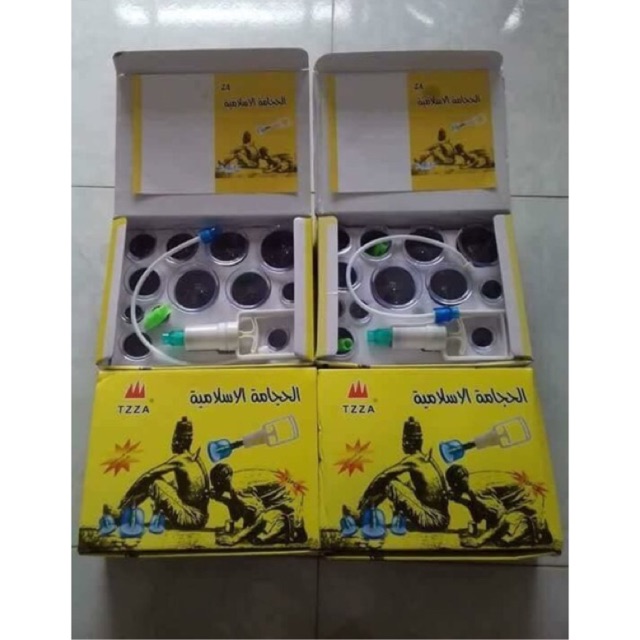 Bộ giác hơi 12 món không dùng lửa