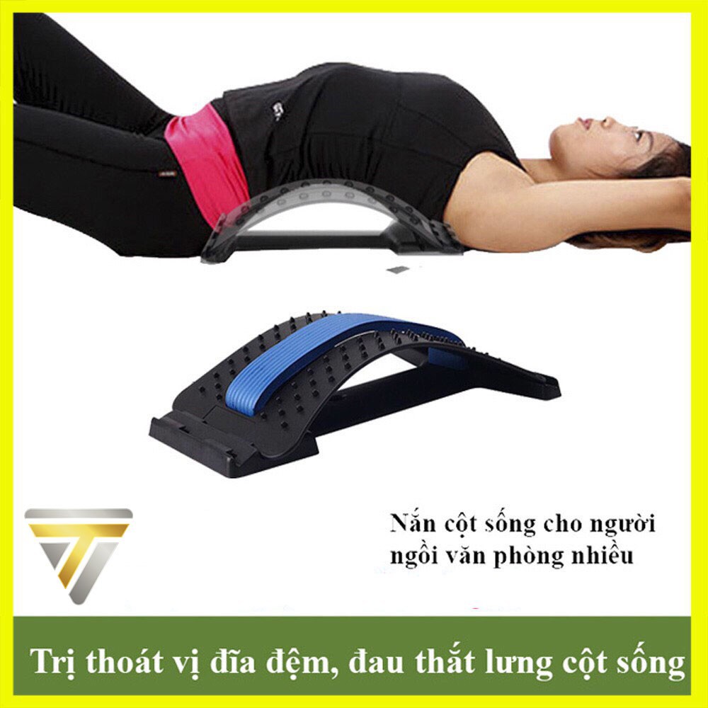 Dụng cụ Nắn - Chỉnh - massgage Cột Sống, chuyên trị thoát vị đĩa đệm, đau lưng, đau cột sống - HV Store 399