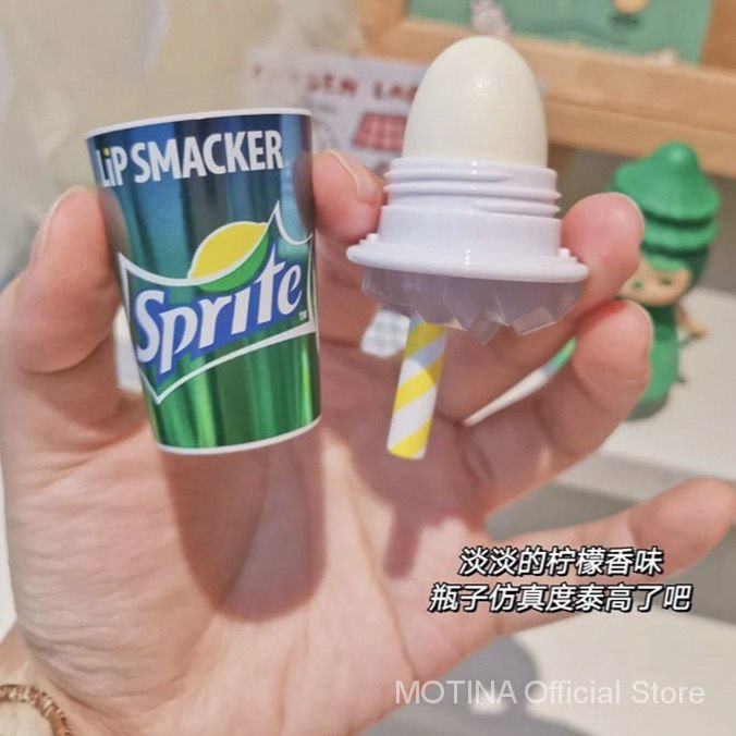 Son dưỡng môi hình lon coca cola dưỡng môi nứt nẻ