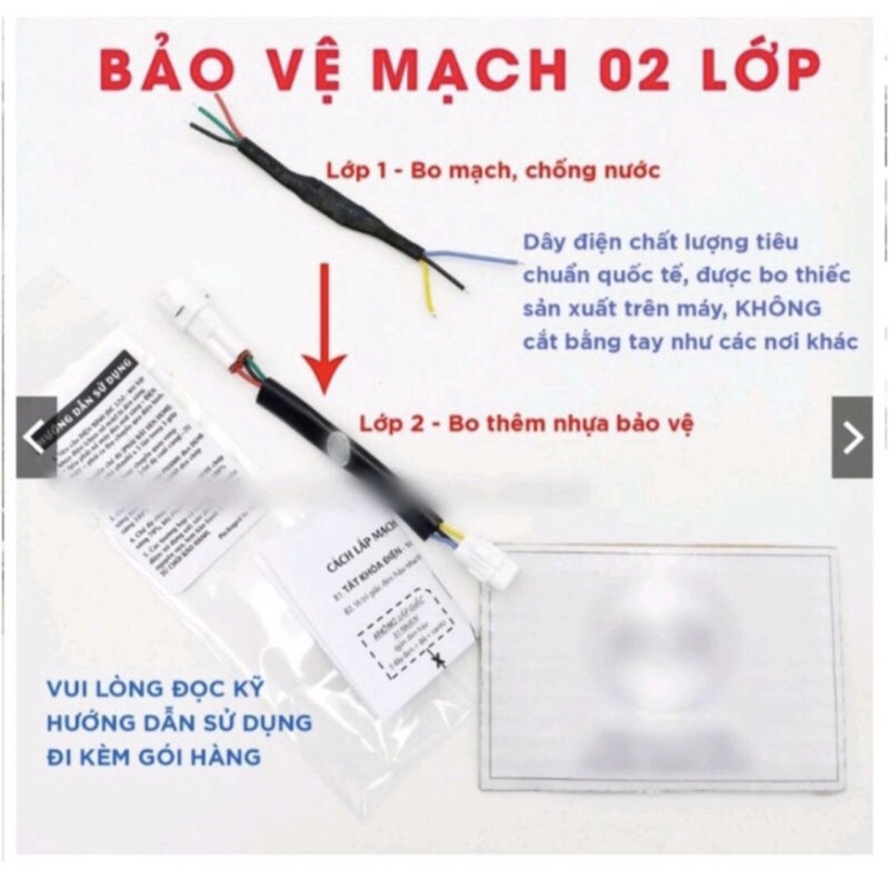 Mạch Stop F1 Gắn Vario 2018/2021 Gắn Như Zin 8 Chế Độ Sáng