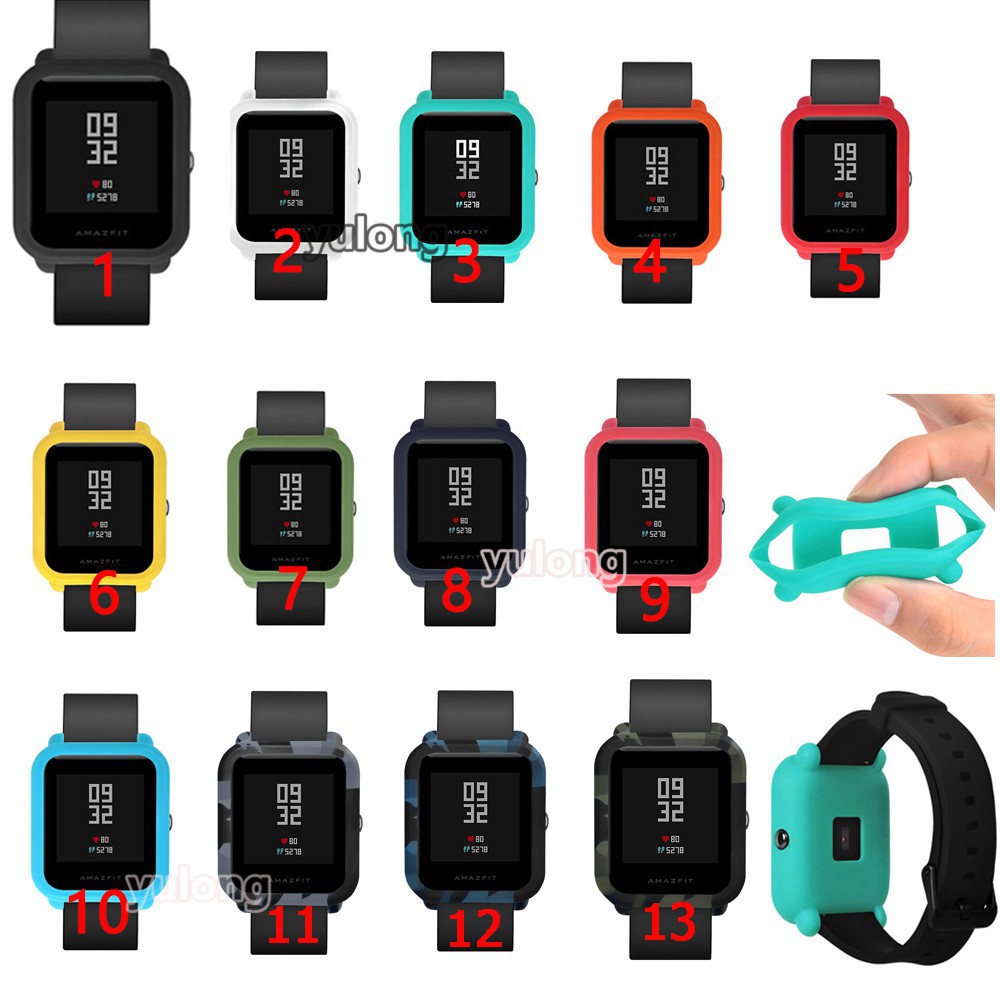 Ốp silicon cho đồng hồ thông minh Huami Amazfit Bip