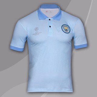 Áo polo mancity biển - thun cá sấu 4 chiều cao cấp