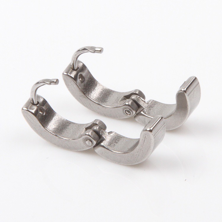 Bông Tai Unisex Bằng Thép Không Gỉ Sang Trọng ( 4 Màu )