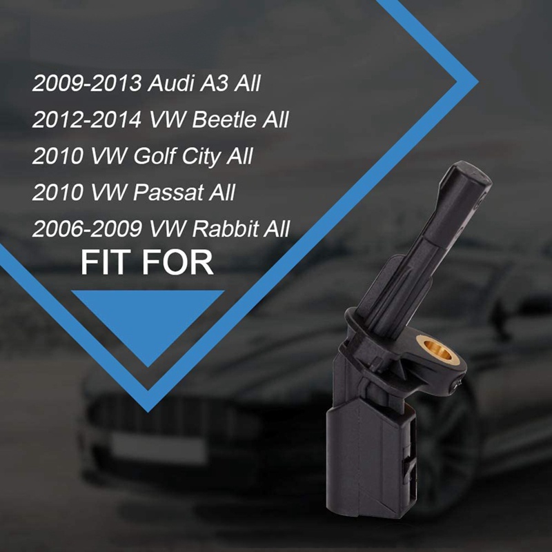 Bộ 2 Cảm Biến Tốc Độ Bánh Xe ABS Trái Phải WHT003858 Wht003859 Vỏ Bọc Ghế Ngồi Xe Hơi Audi A3 TT Golf Jetta Passat Tiguan