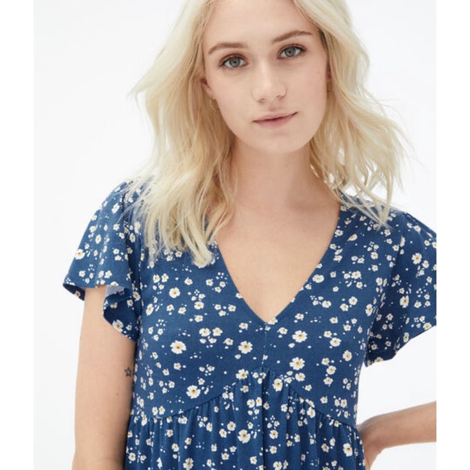 [Mã FAMARAL1 giảm 10K đơn 50K] Đầm baby doll in hoa dư xịn | BigBuy360 - bigbuy360.vn