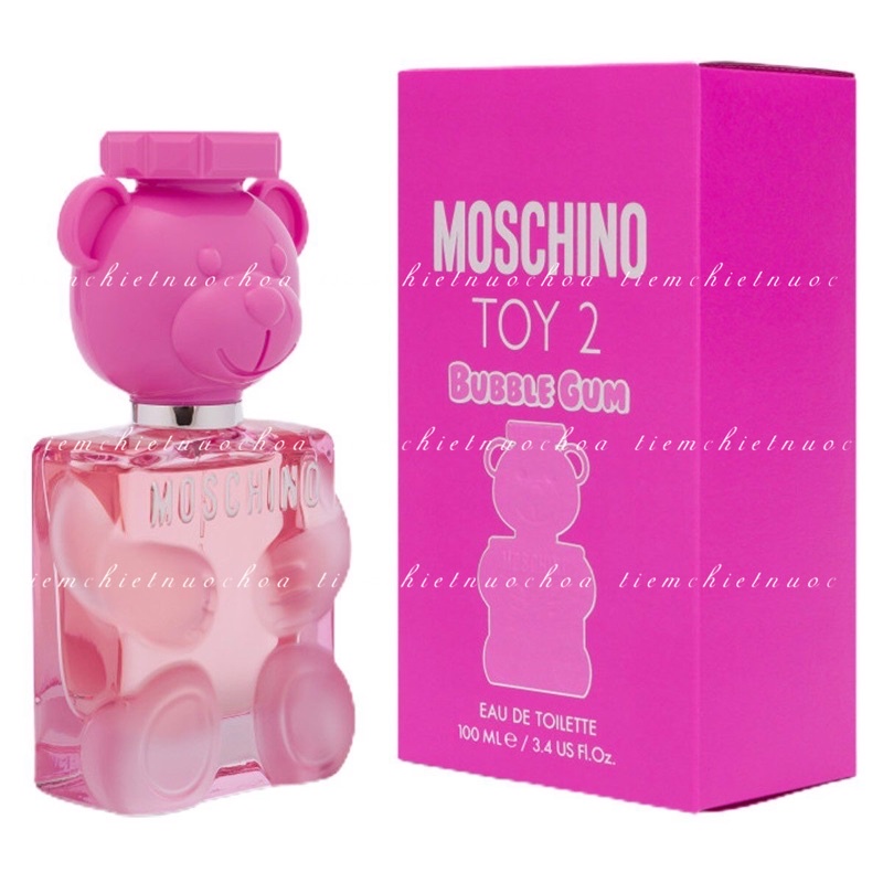 Nước Hoa Nữ Moschino Toy 2 Bubble Gum EDT Mẫu Mới 2021