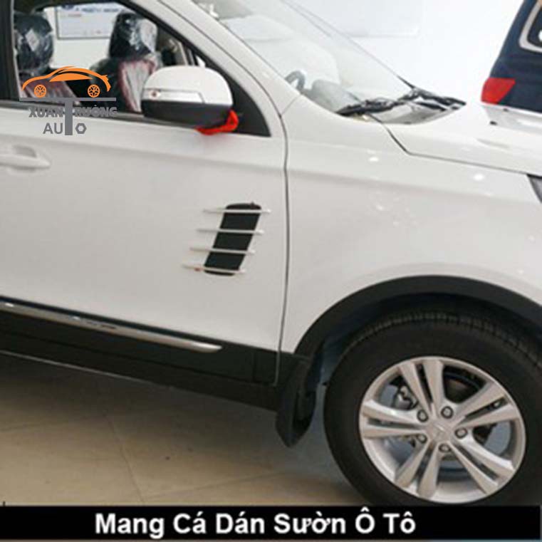 Mang Cá Ô Tô Dán Sườn Xe – Bộ 2 Tấm