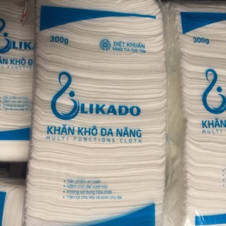 Khăn vải khô đa năng Likado 300gr/400gr