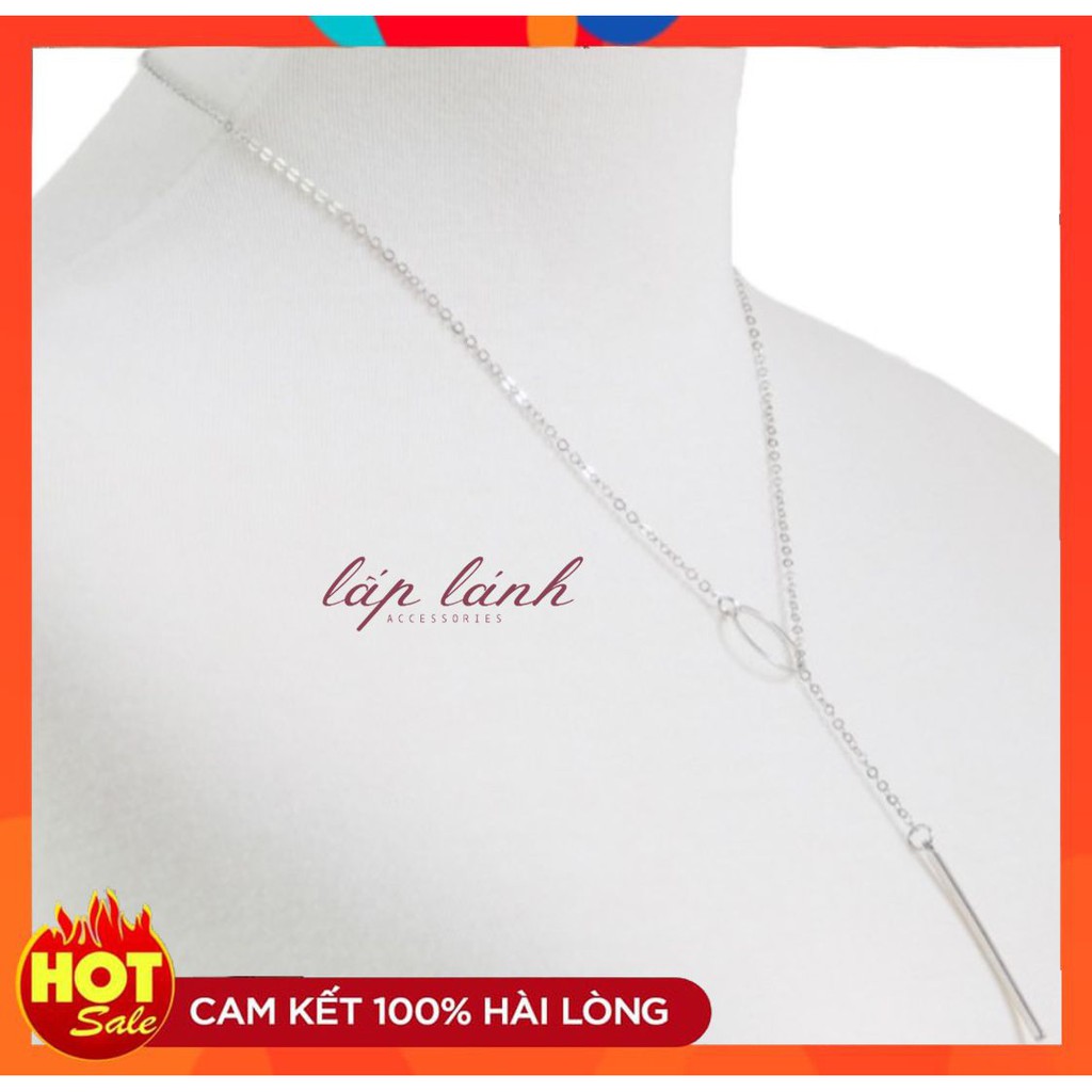 VÒNG CỔ/ DÂY CHUYỀN KIM LOẠI HÌNH HỌC VÒNG TRÒN ĐƠN GIẢN CÁ TÍNH PHONG CÁCH CHÂU MỸ 214VC033