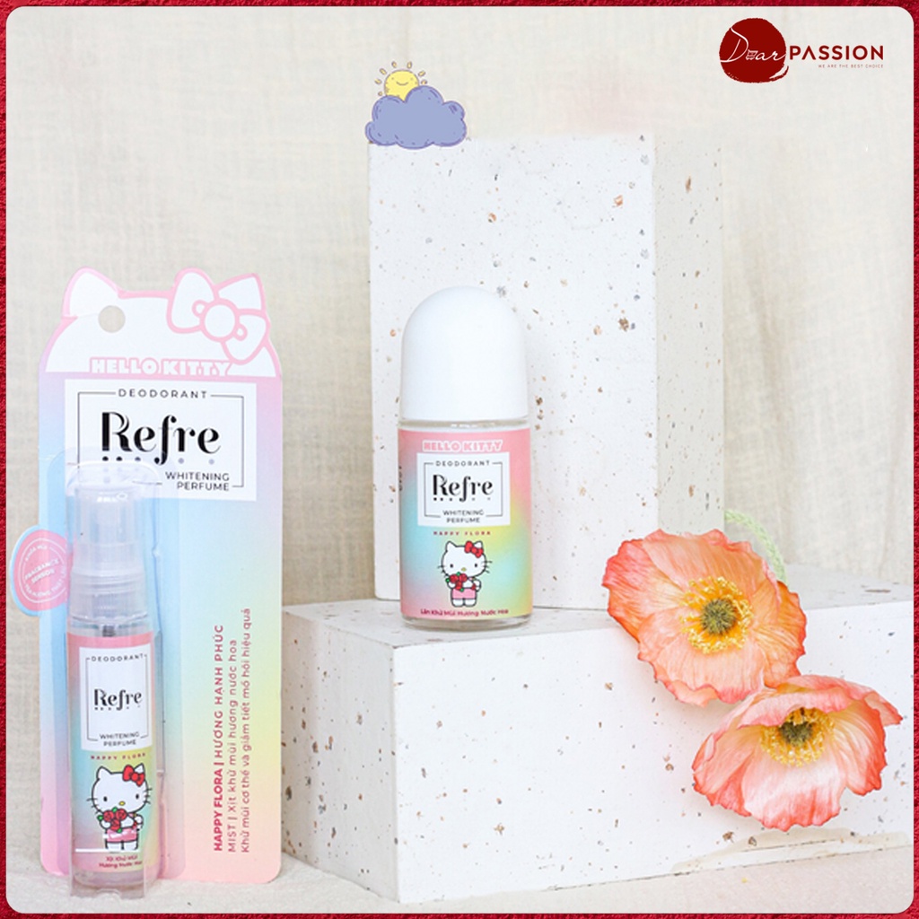 Xịt Khử Mùi Refre Dưỡng Trắng Hương Nước Hoa Refre Whitening 30ml