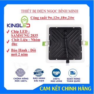 Đèn led âm trần siêu mỏng panel 9w,12w,18w,24w_Kingled