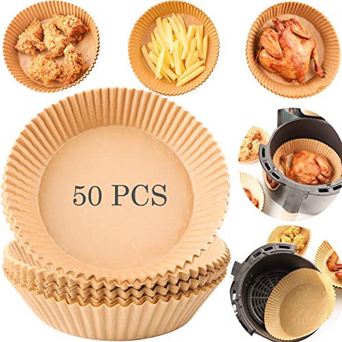 100 Giấy lót nướng bánh 6.3 inch chống dính chống thấm nước chống dầu sử dụng một lần cho lò vi sóng