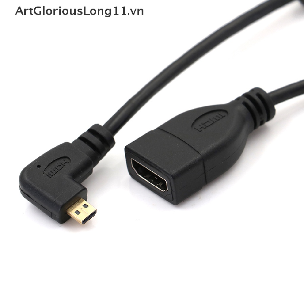 Đầu Chuyển Đổi Micro HDMI Sang HDMI Trái Phải Tiện Dụng