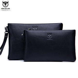 Ví cầm tay nam da bò thật clutch nam nữ cao cấp BULLCAPTAIN