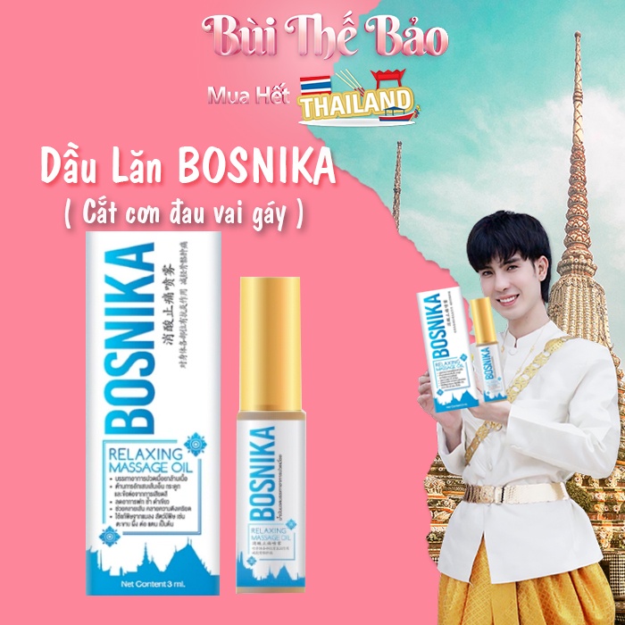 ‼️ Dầu Cắt Cơn Đau Vai Gáy Thái Lan 🇹🇭 Hàng Nội Địa