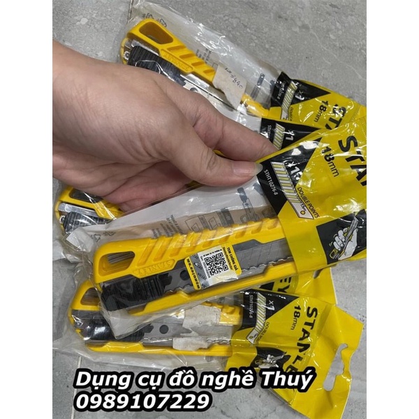 18mm Dao rọc giấy khóa tự động Stanley STHT10276-8