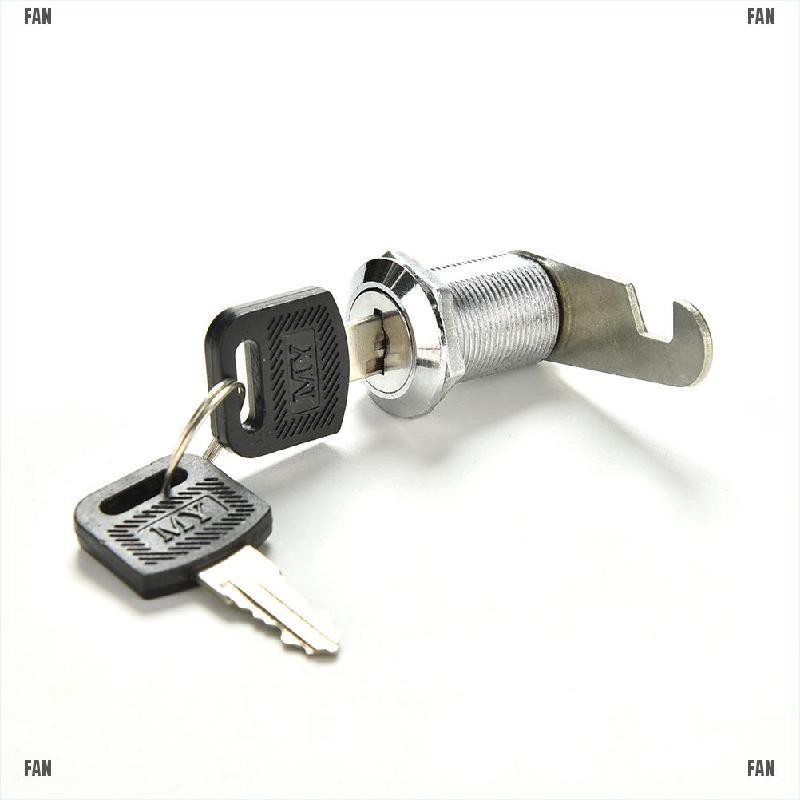 Khoá tủ quần áo kích thước 16mm 20mm 25mm 30mm kèm 2 chìa khoá tiện dụng