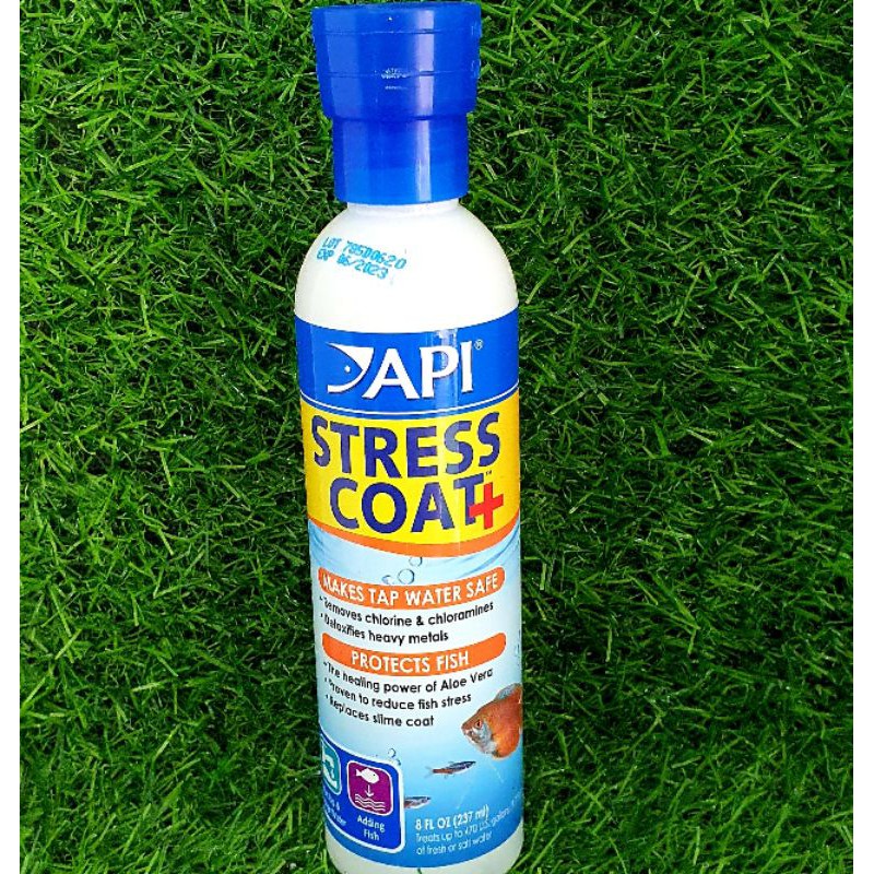 Dung dịch Stress Coat - Thần Dược cho cá cảnh. Giảm stress và khử kim loại nặng, phục hồi vết thương