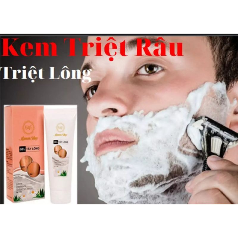 Kem triệt lông râu tận gốc vĩnh viễn thảo dược