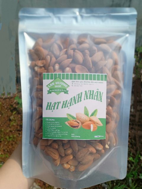 0,5kg hạnh nhân lõi ( hạt chín )