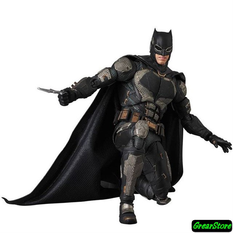 ( HÀNG CÓ SẴN ) MÔ HÌNH BATMAN MAF 064 Justice League: Batman ( DARK KNIGHT )Tactical Suit Ver Cử Động Được