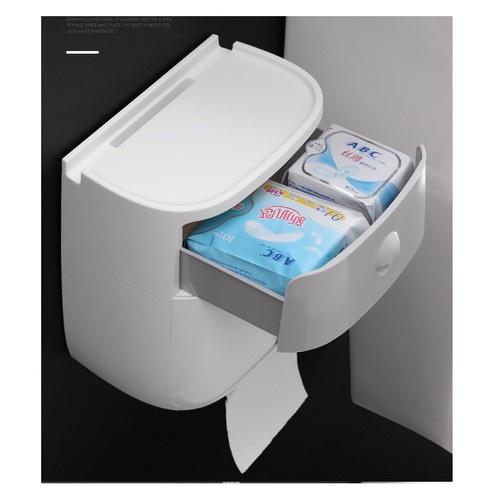Hộp đựng giấy vệ sinh 2 in 1 ECOCO E1804 dành cho nhà đẹp