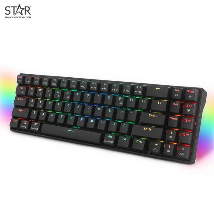Bàn phím - Keyboard Royal Kludge RK71 Red Switch Wireless