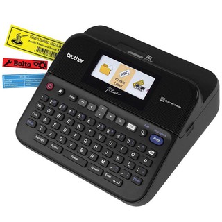 Máy in tem nhãn Brother P-touch PTD600 (in màu, kết nối PC, độ phân giải cao - Đen)