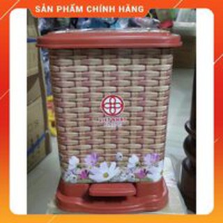 Thùng bật rác vuông việt nhật 8011
