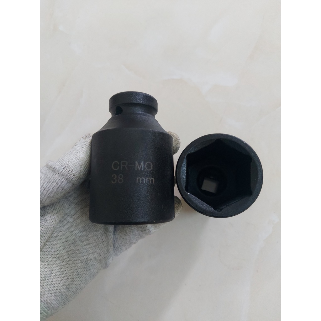 Đầu Tuýp Khẩu Mở Lồng Máy Giặt Và Mở Nồi Xe Ga Size 30.32.34,36,38,39,41,46mm. Chân Lỗ 1/2 gắn trực tiếp máy bắn Bulong