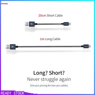 PG【COD】Dây Cáp Sạc Dux Ducis K-Two Micro 100cm+20cm