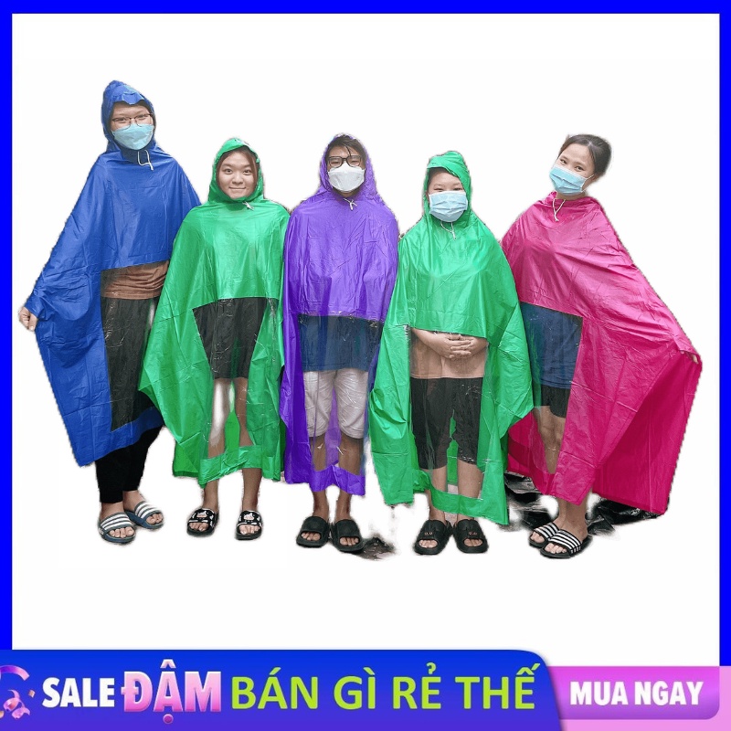 Áo mưa Thành Nam 1 đầu cánh dơi loại dày, hàng đẹp