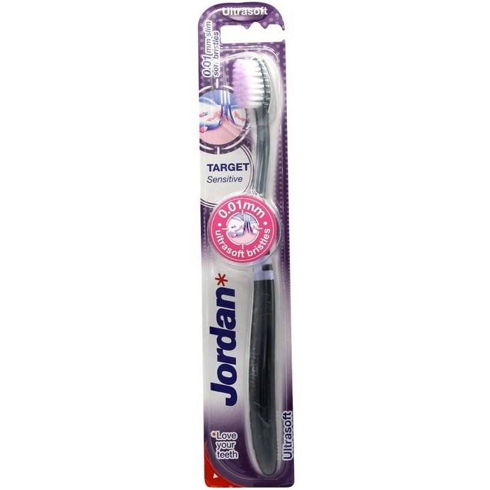 Bàn chải đánh răng Jordan Target Sensitive Lông chải siêu mảnh