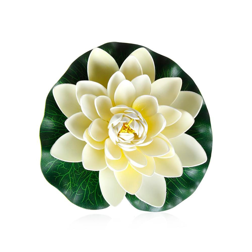 Hoa Sen Giả Bằng Xốp 18cm Nổi Trên Mặt Nước Trang Trí Bể bơi