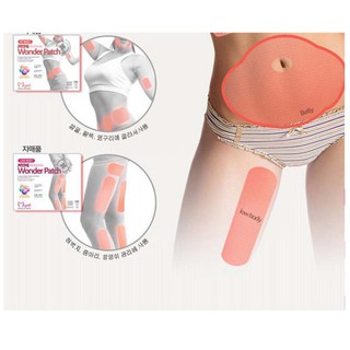 Combo 3 Miếng Dán Tan Mỡ Đùi Wonder Patch Hàn Quốc