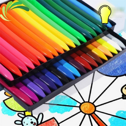 BỘ 24 MÀU HỮU CƠ TẬP VẼ CHO BÉ - AN TOÀN CHO BÉ