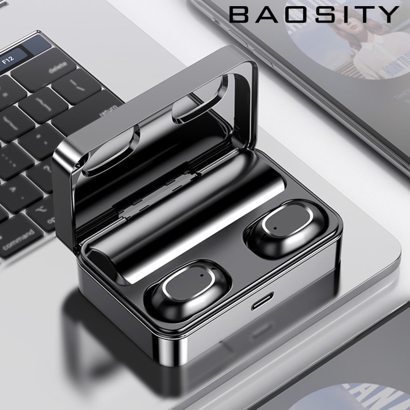 [BAOSITY]Sports Headphone Touch Control Bluetooth Wireless Earphones With Microphone