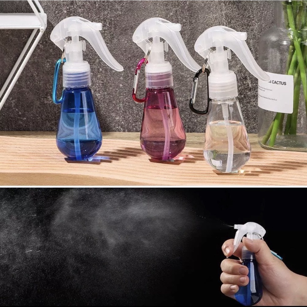 Chai xịt phun sương, lọ chiết dung dịch kèm móc treo