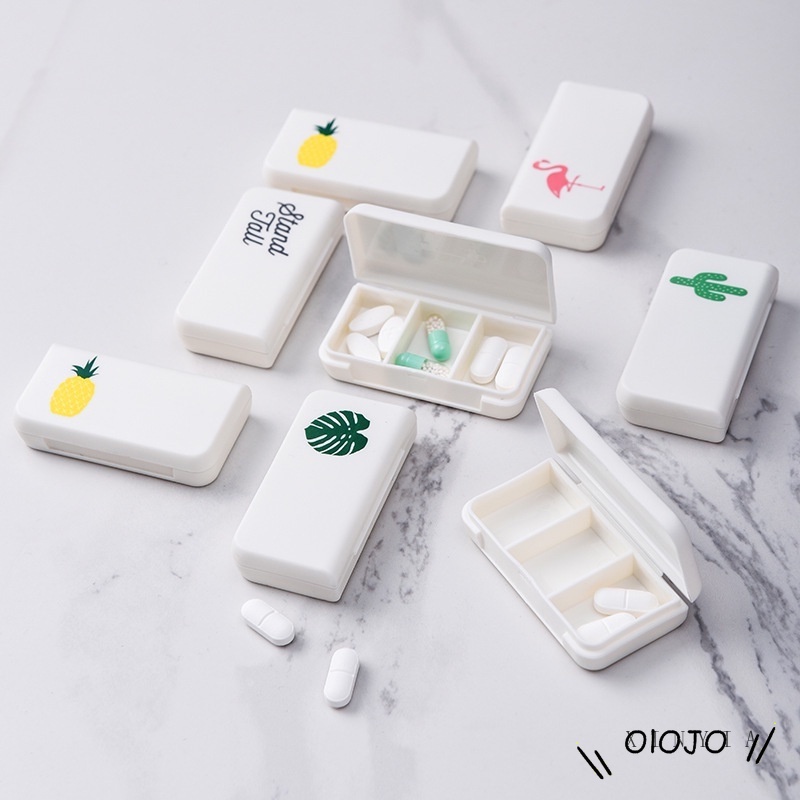 Hộp Nhựa Đựng Thuốc Mini Tiện Lợi Khi Đi Du Lịch