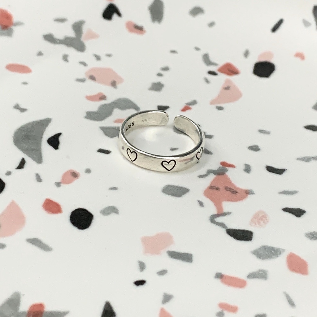 Nhẫn phong cách hiphop thời trang đường phố cá tính