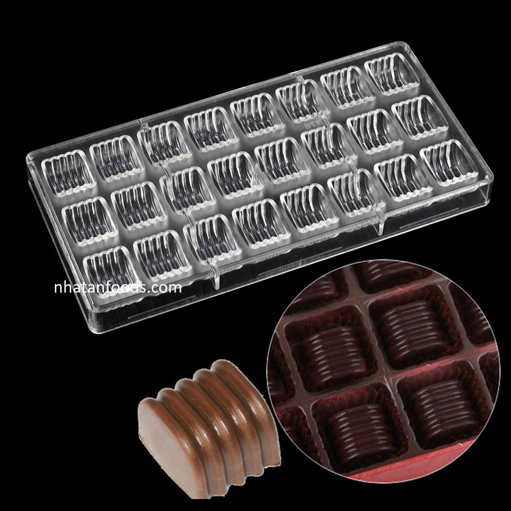 2178 - Khuôn socola bonbon họa tiết