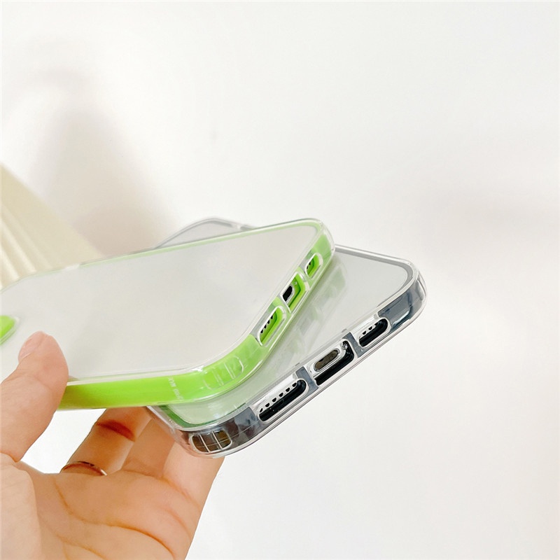 Ốp lưng chống sốc màu sắc ngọt ngào cho Iphone 11 / 7 / 8 / 6 / 6s Plus / X / Xr / Xs Max / 11pro Max/13 Pro Max