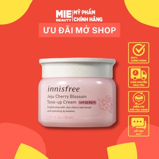 Kem dưỡng ẩm sáng da hoa anh đào Jeju Innisfree Cherry Blossom Tone Up Cream 50ml